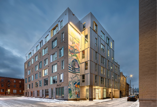 Bâtiment multi-résidentiel